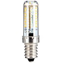 Dimmable E14 4W 70x3014SMD 400LM 2800-3200K Warm White Light LED Corn Bulb (AC220-240V)