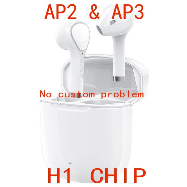 Air Gen 3 H1 Chip Rename GPS Wireless Charging Bluetooth Headphones PK Pods 2 AP Pro AP2 AP3 W1 Chip Earbuds GPS Rename 5G 5.0 wireless
