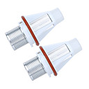 2  7W Blanc CREE LED Ange Eye Halo Ampoule pour BMW E39 E53 E60 E63 E64 E65 E66 E83 E87 sans erreur