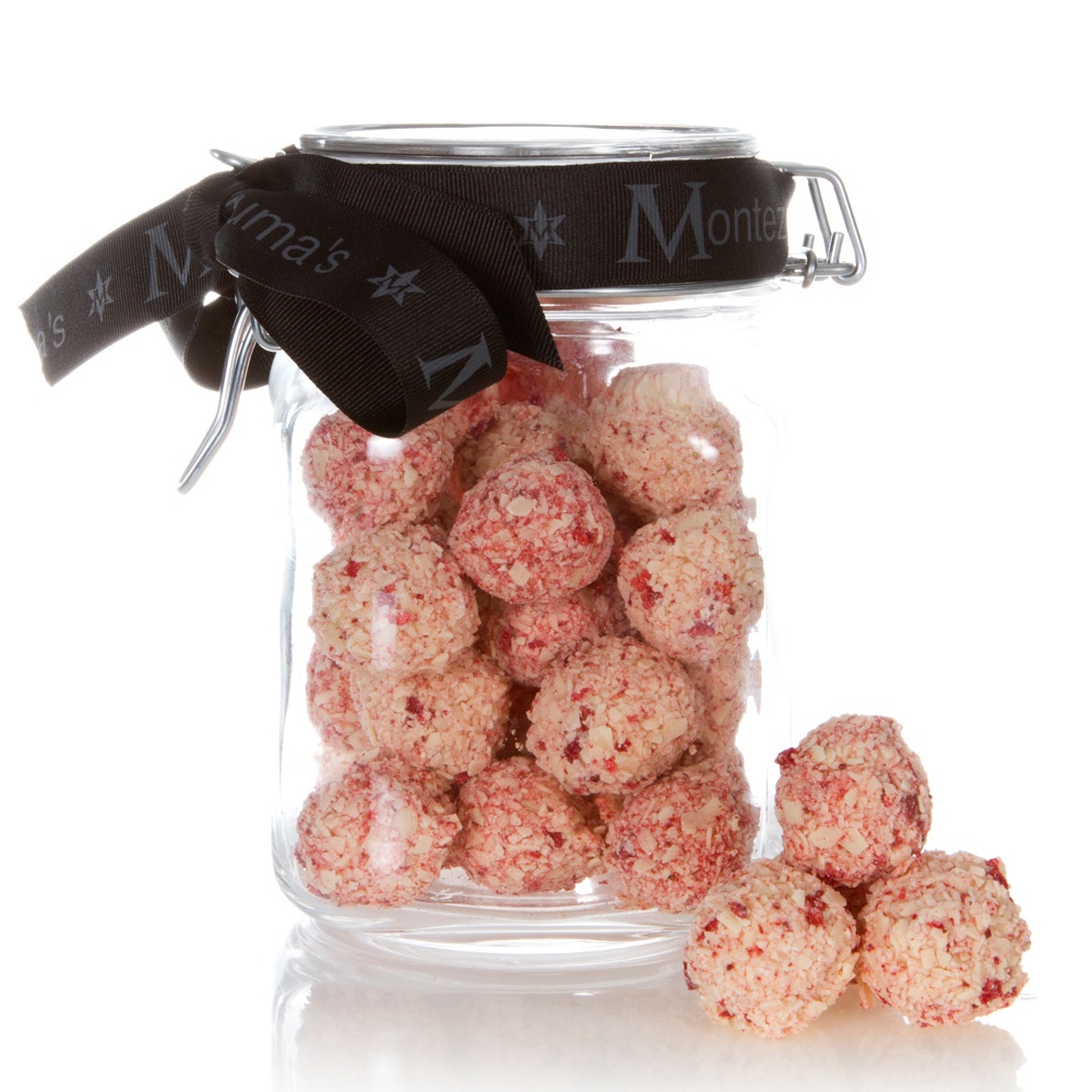Strawberry Champers Jar Bar