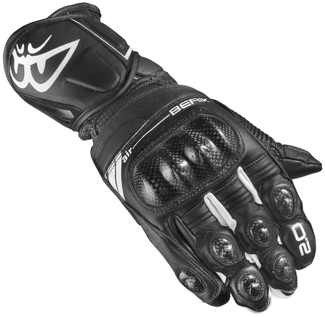 Berik ST-Evo Motorcycle Gloves, black, Size S, black, Size S