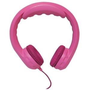 Logilink Kopfhörer Gepolstert,Kindersicher 3,5mm Pink (HS0046)