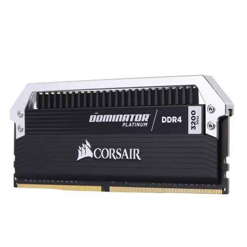 Corsair Dominator Platinum Series 16GB (2 x 8GB) DDR4 DRAM 3200MHz C16 (PC4-25600) 288-Pin Memory Kit CMD16GX4M2B3200C16